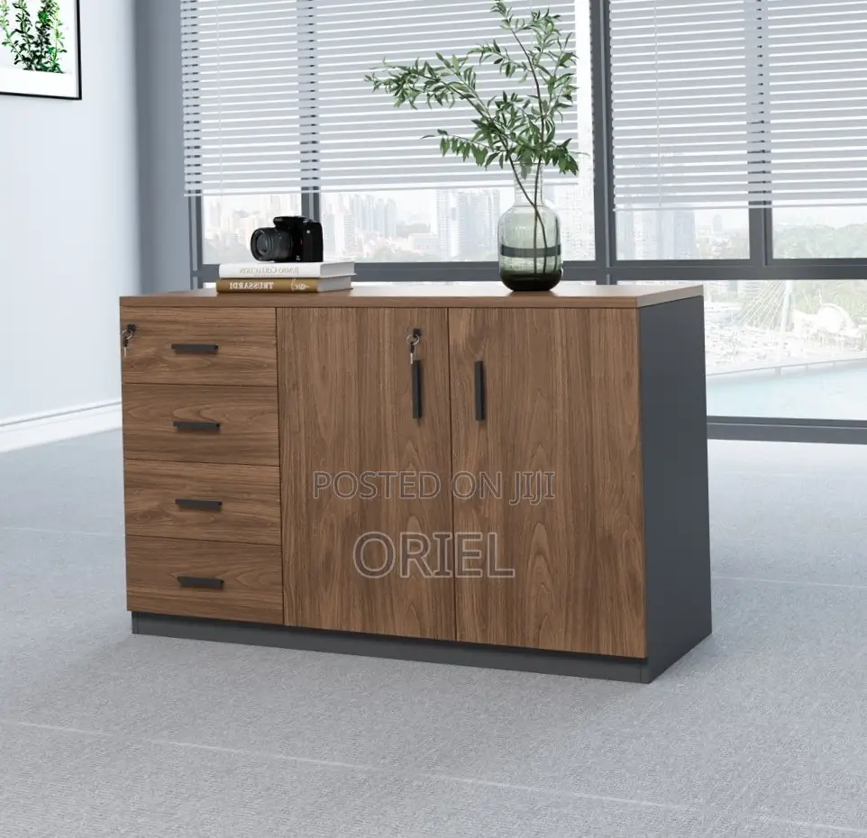 Office Credenza : Wooden Credenza Filing Cabinet With Lockers
