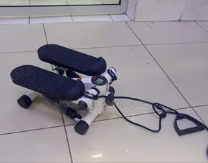 Mini Exercise Stepper With Resistance Bands
