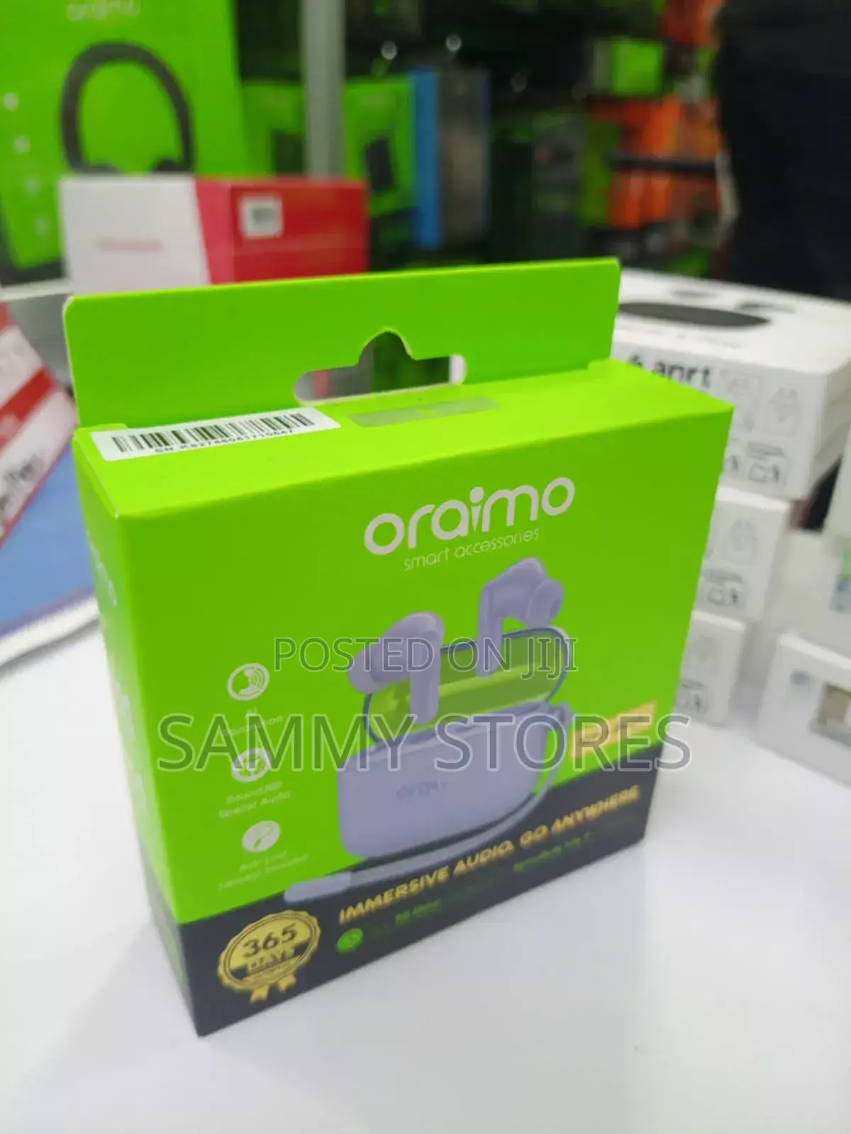 Oraimo SpaceBuds Lite 2 TWS Earbuds –Spatial Audio, Low Latency Gaming