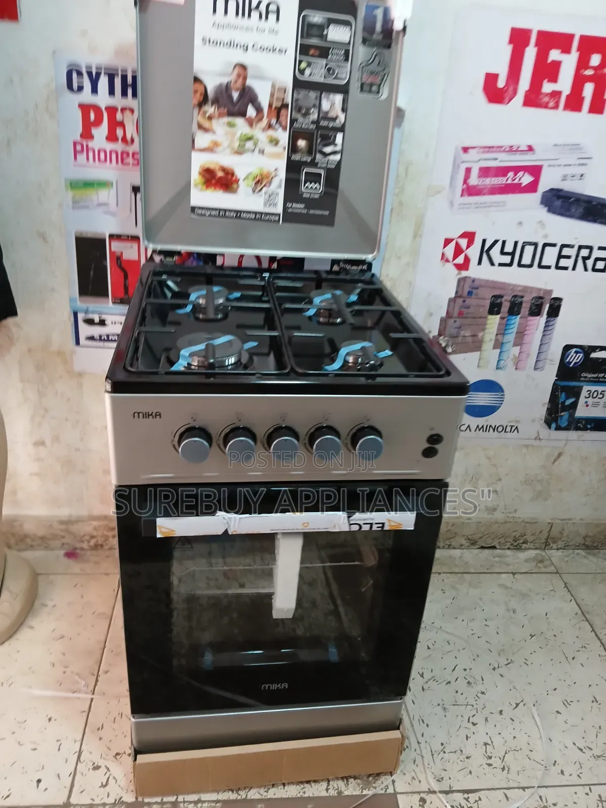 Mika Four Gas Cooker