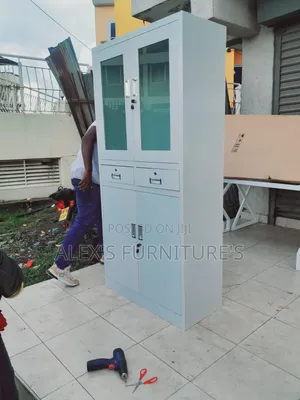 Executive Metallic Office Cabinet