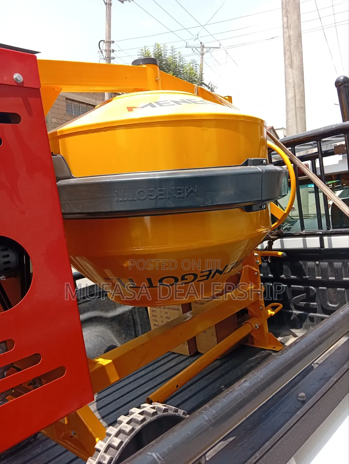 Menegotti Concrete Mixer 400L