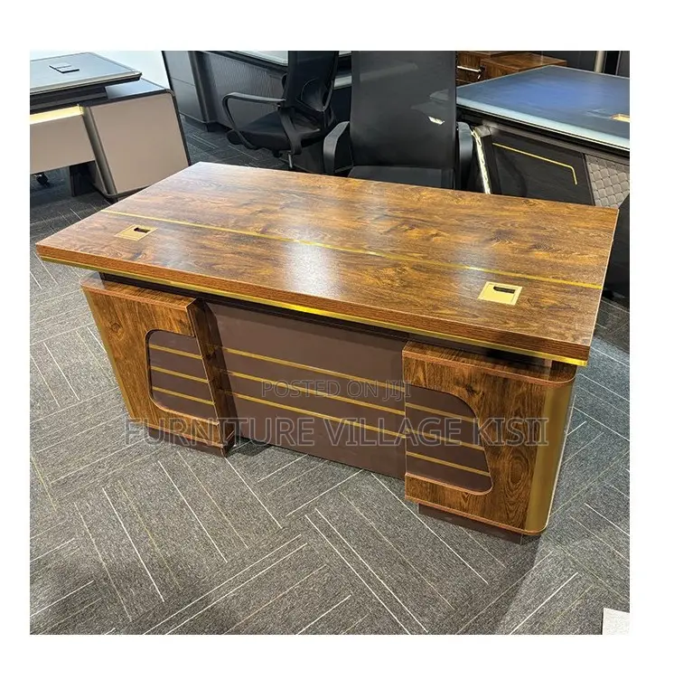 Office Desk; Executive Desk With Drawers 1400mm
