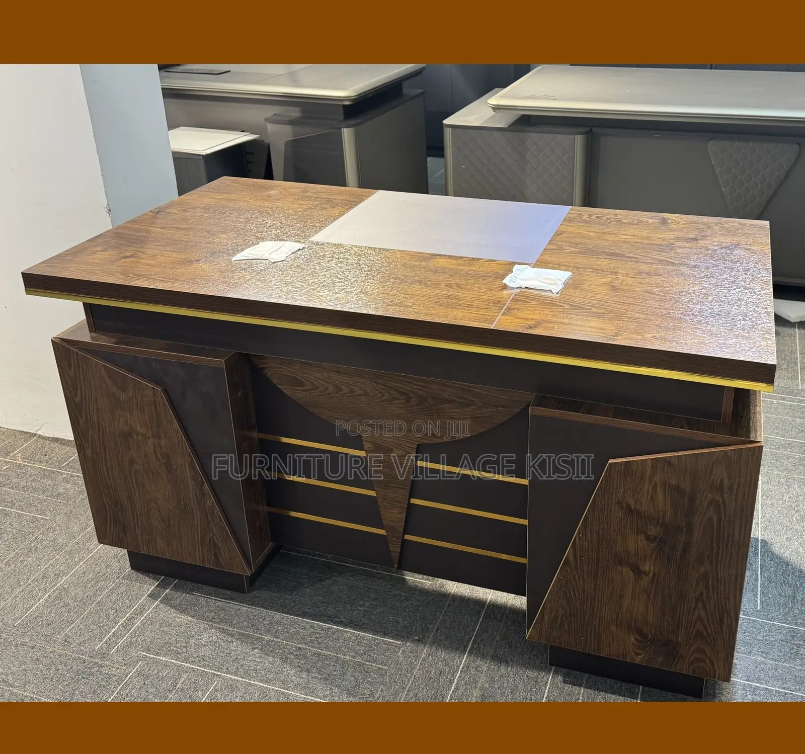 Office Desk; Executive Desk With Drawers 1400mm