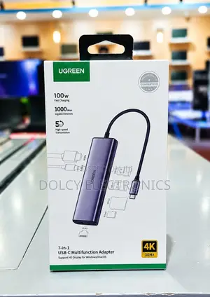 Ugreen Cm512 7-in-1 Docking Station Port Convertor