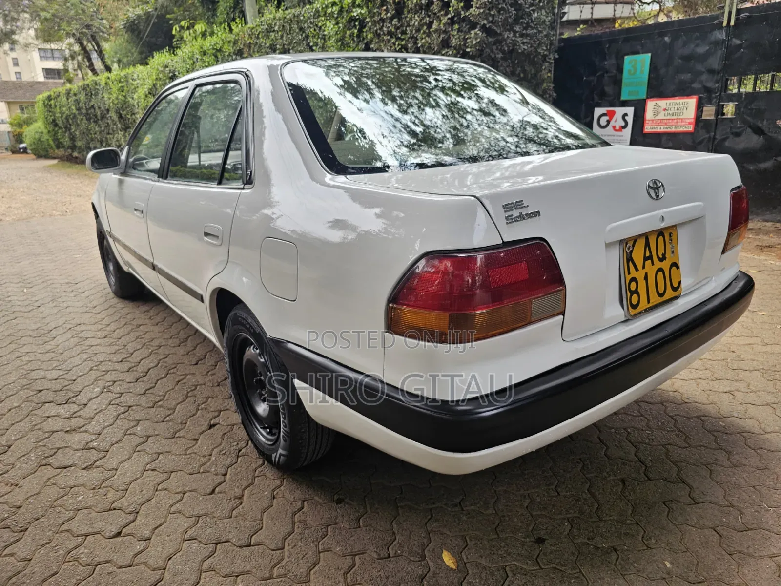Toyota Corolla II 1997 Silver
