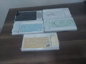 Wireless Bluetooth Rechargeable Keyboards and Mouse