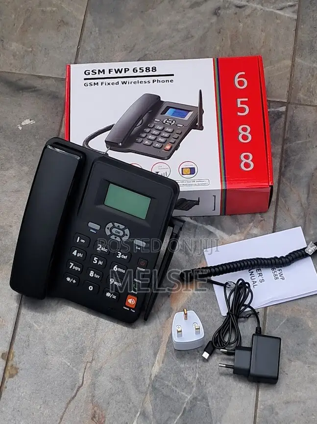 Dual SIM GSM FWP 6588 Desktop Telephone for Business