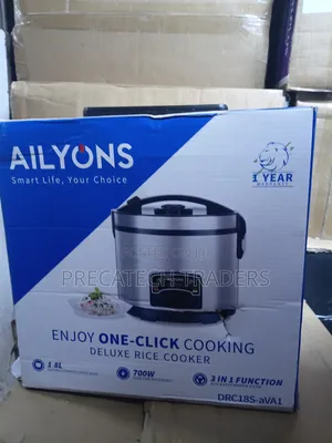 1.8L Ailyons Rice Cooker 700W – Rice, Steam Keep Warm