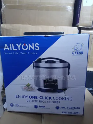 1.8L Ailyons Rice Cooker 700W – Rice, Steam Keep Warm