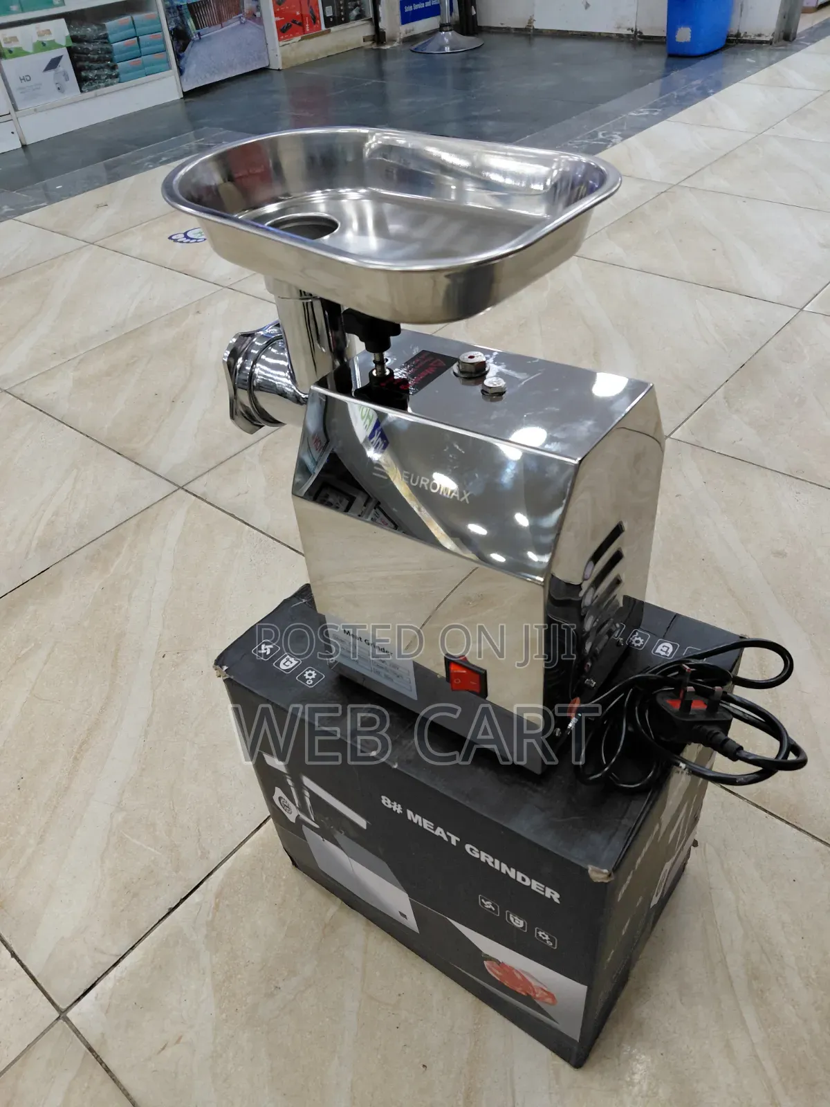 Commercial Meat Mincer Machine M8 Stainless Steel