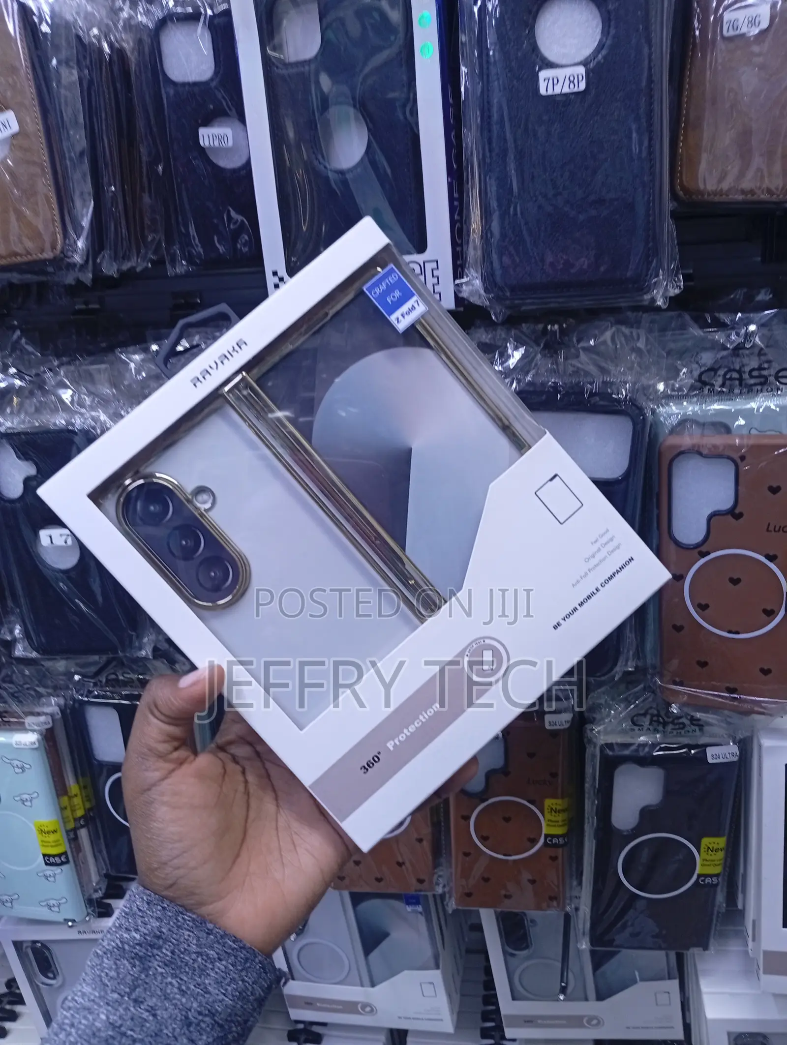 Ravaka 360° Full Phone Case Tailored for the Samsung Galaxy Z Fold 7