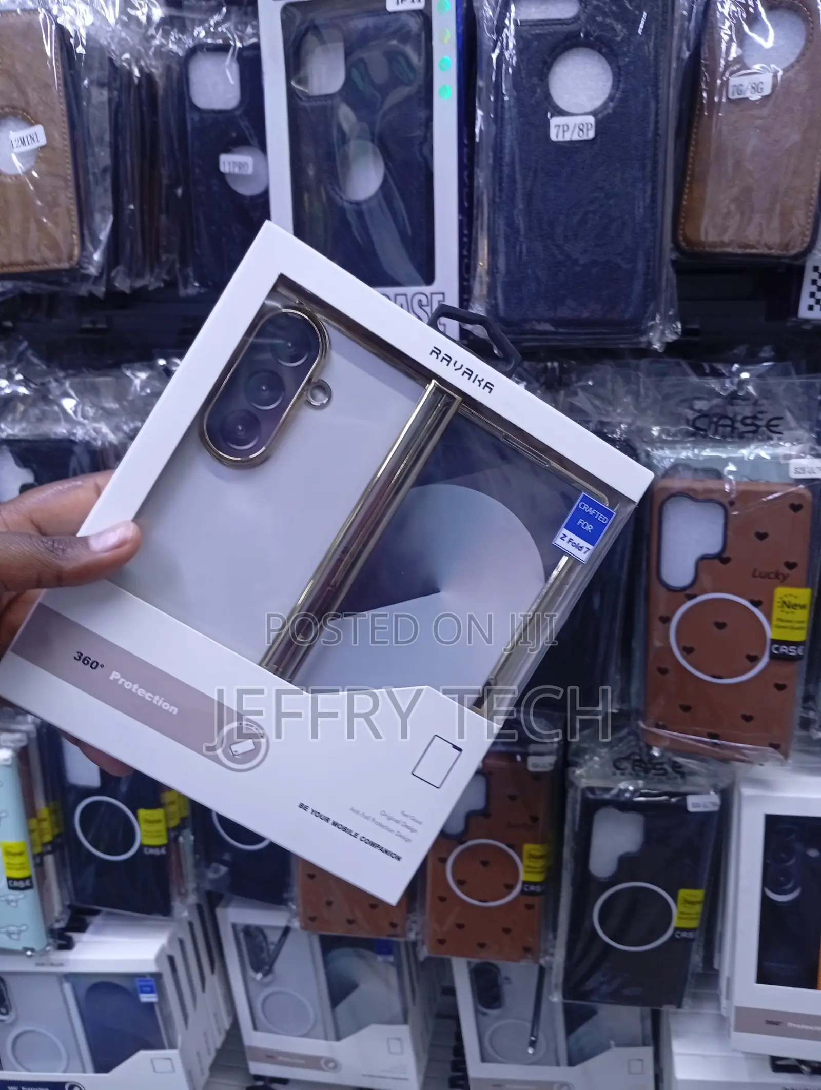 Ravaka 360° Full Phone Case Tailored for the Samsung Galaxy Z Fold 7