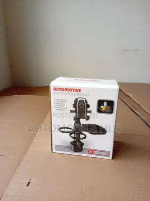 2-in-1 Car Phone Holder Cup Holder | Automotive Bracket Mount