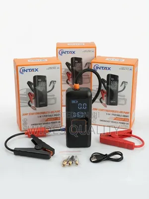 INTAX 5-in-1 Portable Jump Starter