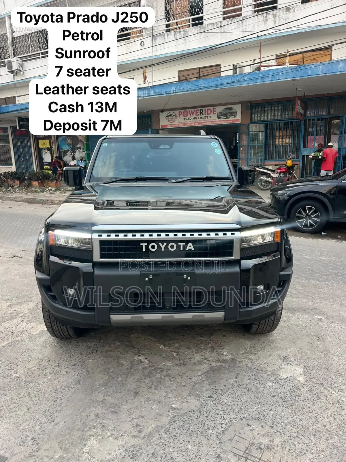 Toyota Land Cruiser Prado 2024 Black