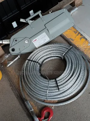 Pulley Hook for Wire Rope Winch With 20m Rope