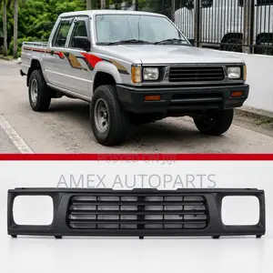 Front Grille Mitsubishi L200 P Up 93 - 96 Matt Black