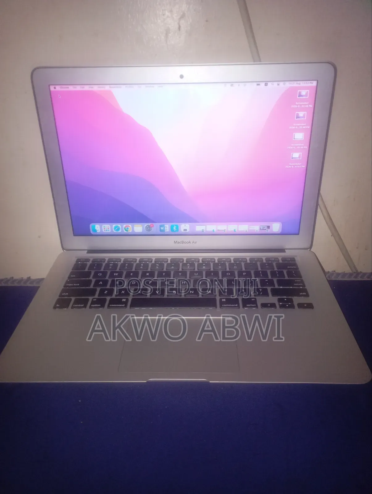 Laptop Apple MacBook Air 2017 8GB Intel Core Ultra 5 SSD 160GB