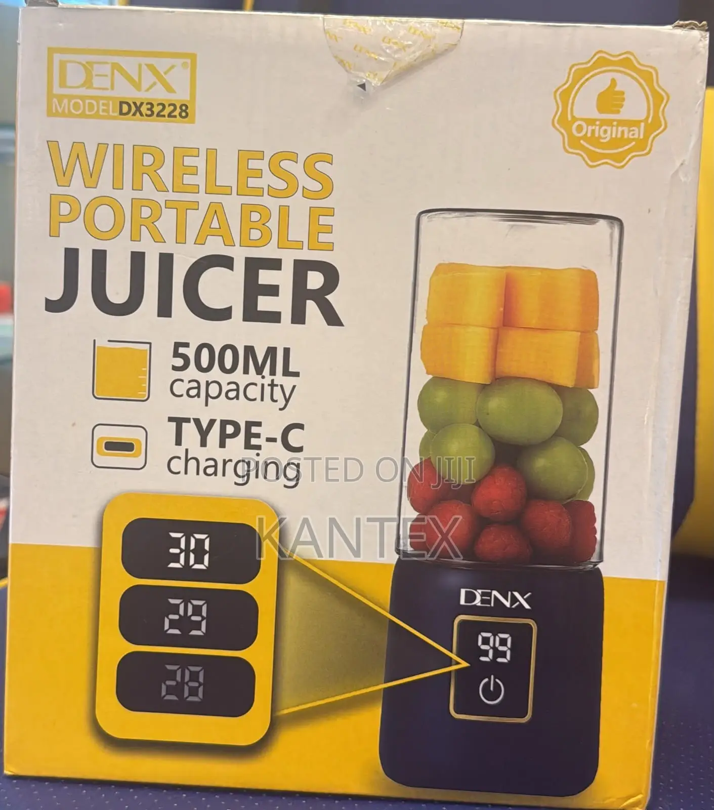 Denx DX3228 Wireless Portable Juicer