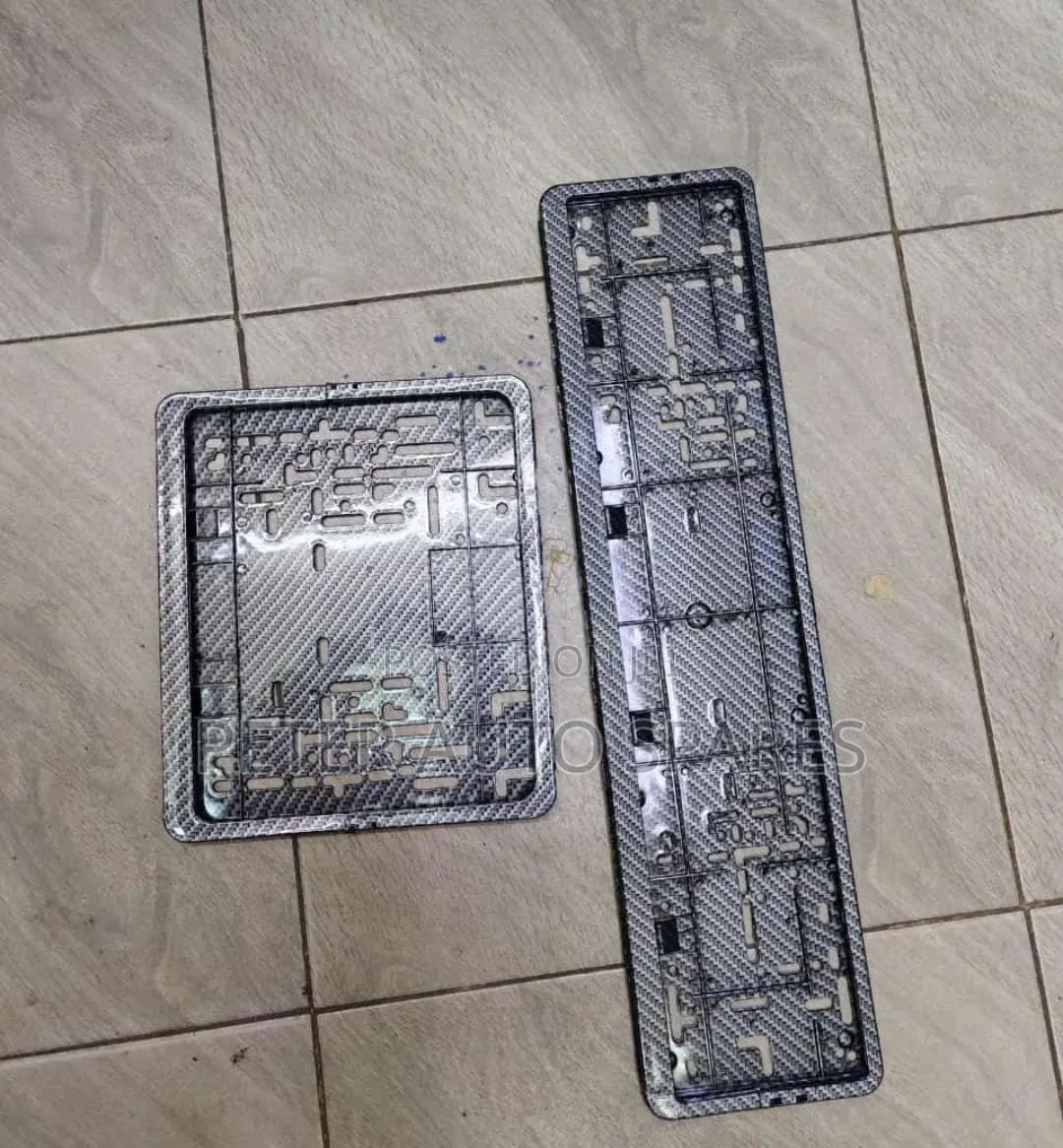 Carbon Fibre Number Plate Holder