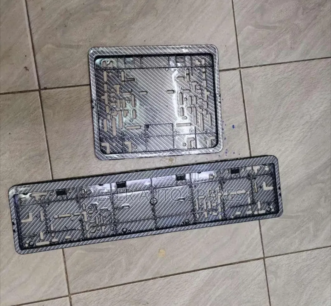 Carbon Fibre Number Plate Holder