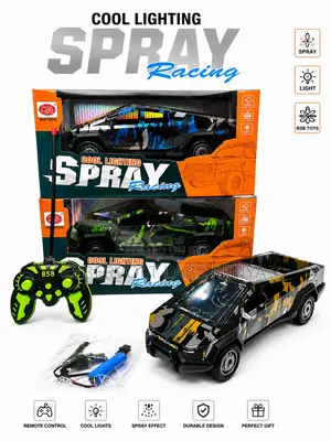 Remote Control Spray Racing Car With Cool Lights