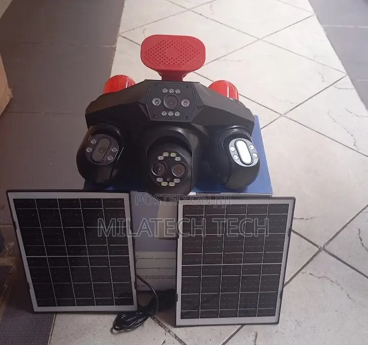 Smart 4 Lens 4G Solar Security Camera