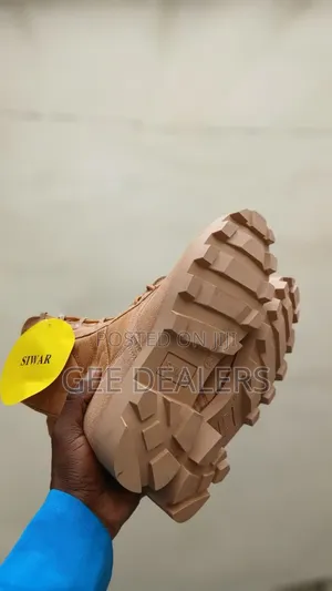 Dark Brown Siwar Boots, Tactical Shoes