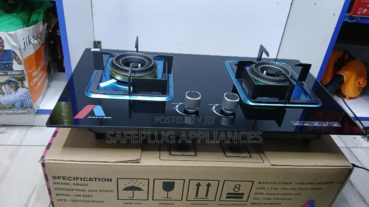 Amaze 2 Gas Burner Inbuilt Cooker