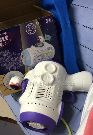 Purple Bubble Gun