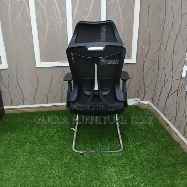Office Chair; High-Back Mesh Orthopedic Office Chair