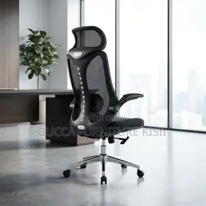 Office Chair; High-Back Mesh Orthopedic Office Chair