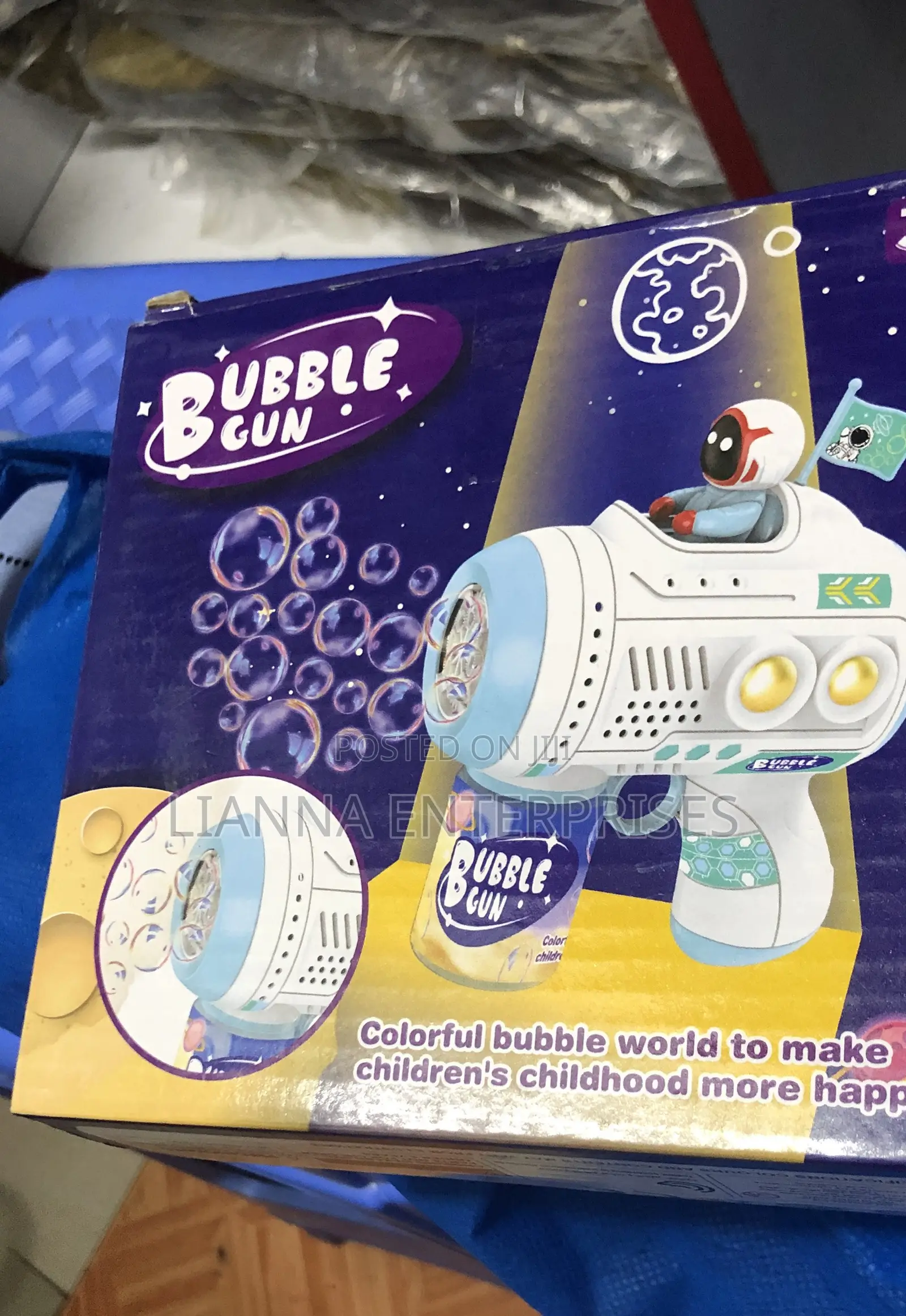 Colorful Bubble Gun