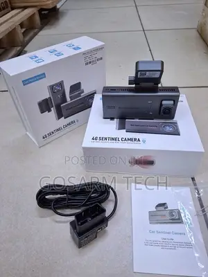 4G Sentinel Dual Lens Dashcam Ubox Vehicle Camera Dash Cam