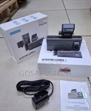 4G Sentinel Dual Lens Dashcam Ubox Vehicle Camera Dash Cam