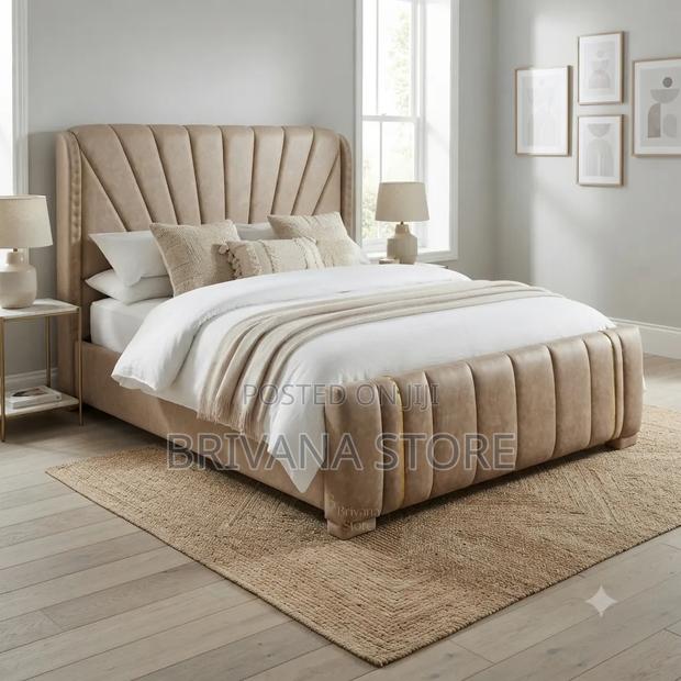 5x6 Luxury Chester Upholstered Bed Frame - thumbnail 3