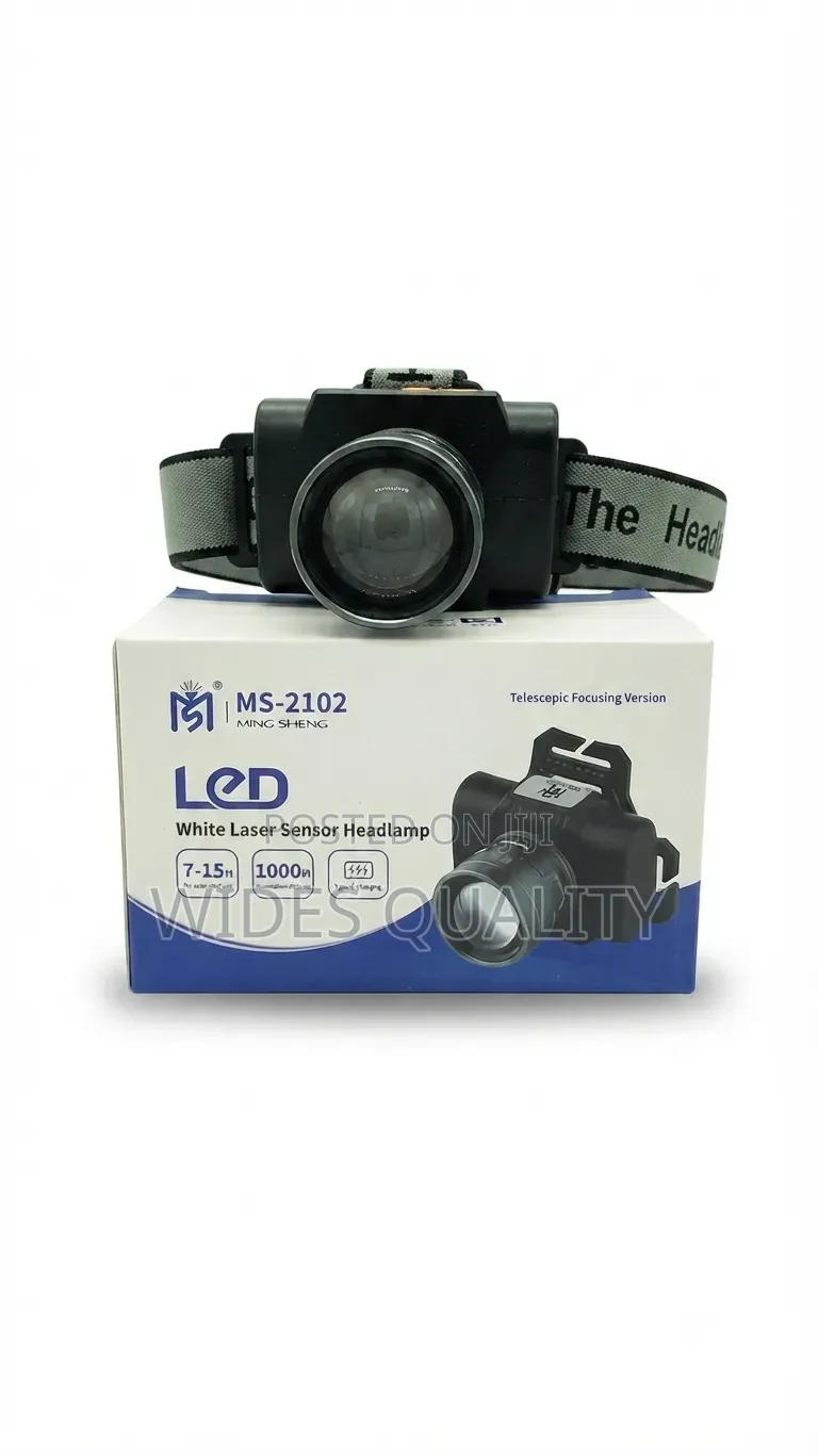 Laser Sensor Headlamp / Rechargeable Headlights