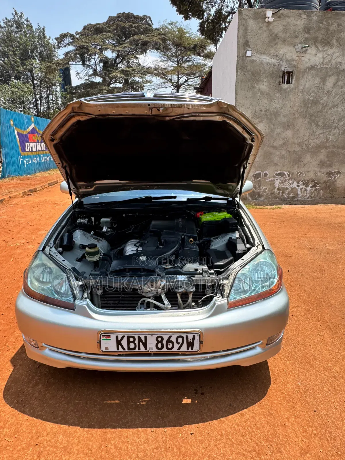 Toyota Mark II 2.0 RWD 2004 Silver