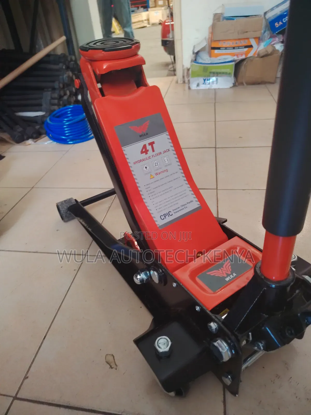 Fast and Smooth Hydraulic Operation Trolley Jack 4tns Sunshine