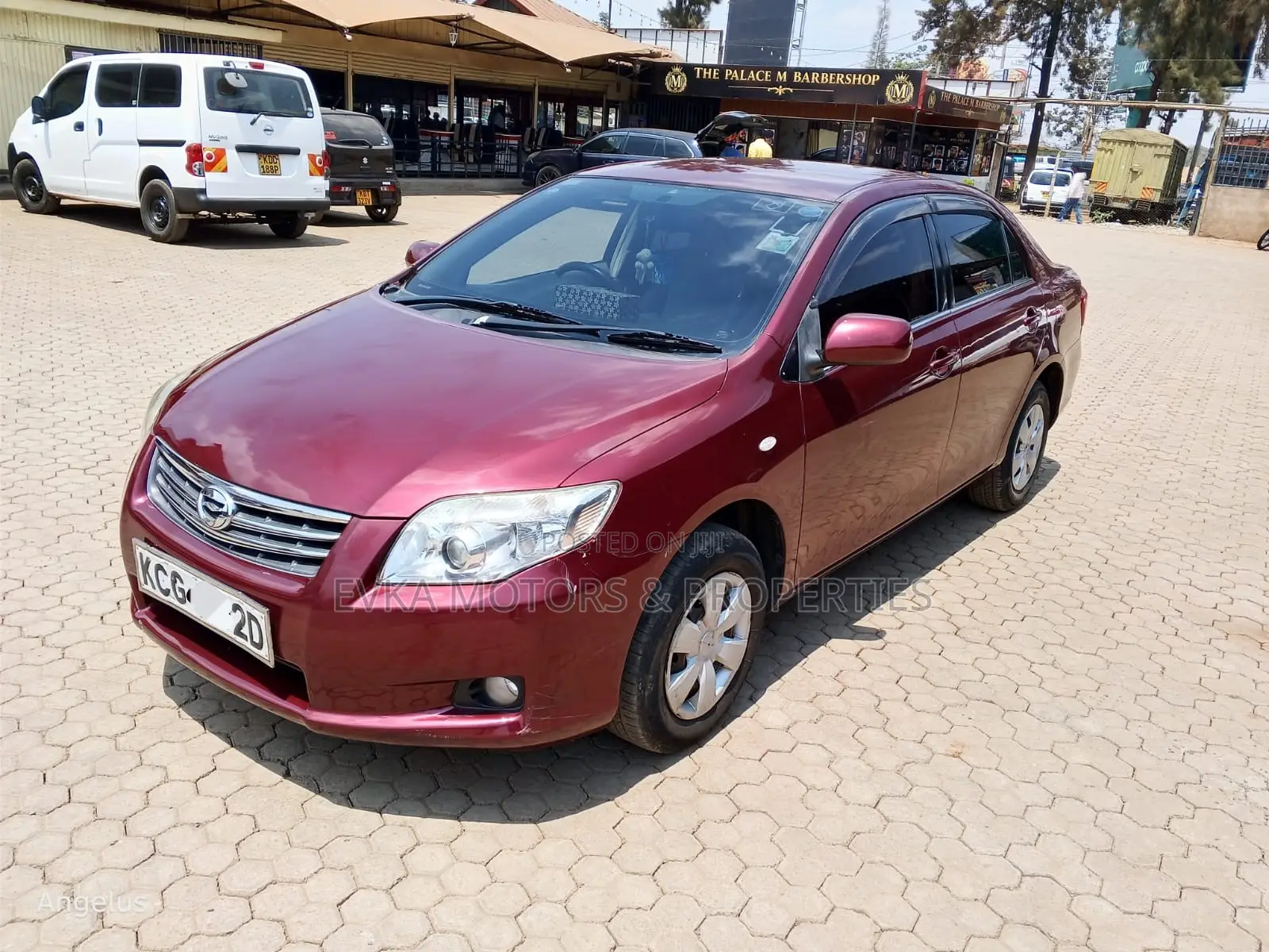 Toyota Axio 2009 Maroon