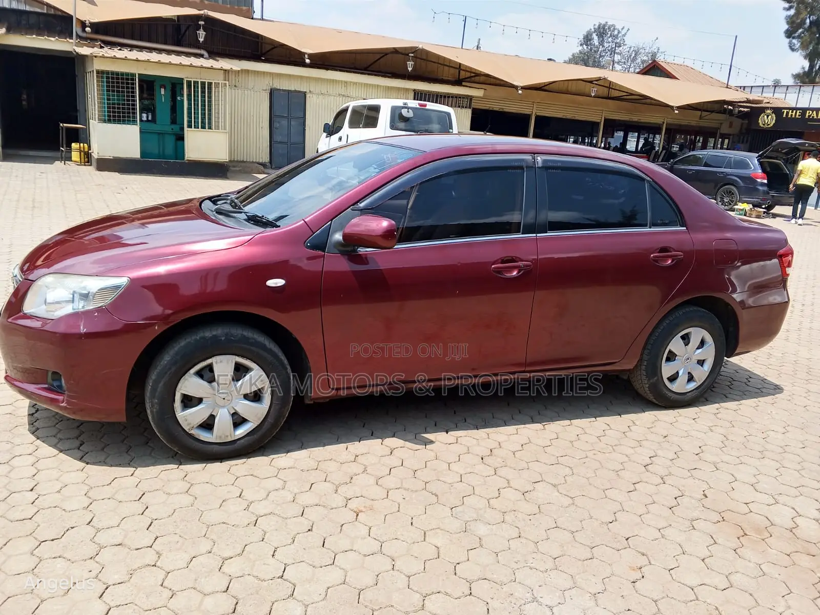 Toyota Axio 2009 Maroon