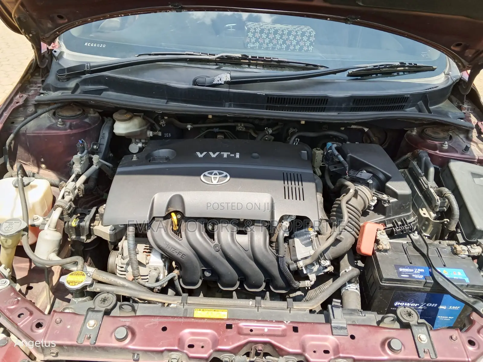 Toyota Axio 2009 Maroon