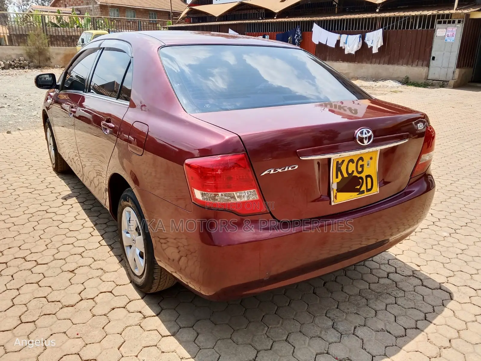 Toyota Axio 2009 Maroon