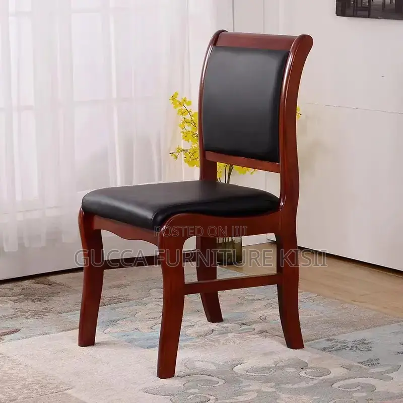 Office Chair; Wooden Office Waiting Seat