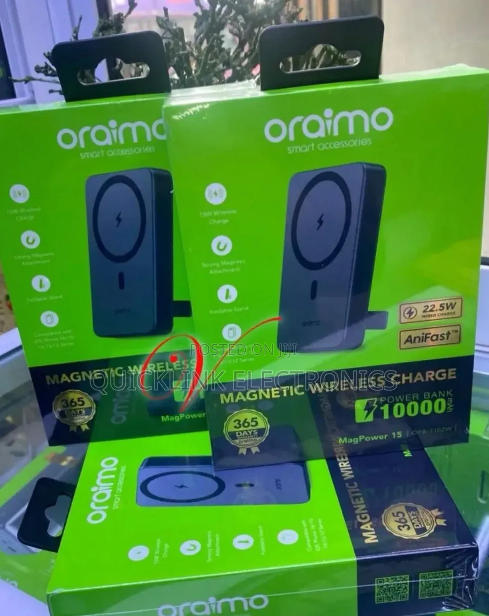 Oraimo MagPower 15 OPB-7102W 15W Wireless Powerbank
