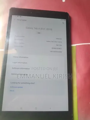 Samsung Galaxy Tab A 8.0 (2019) 32 GB Black
