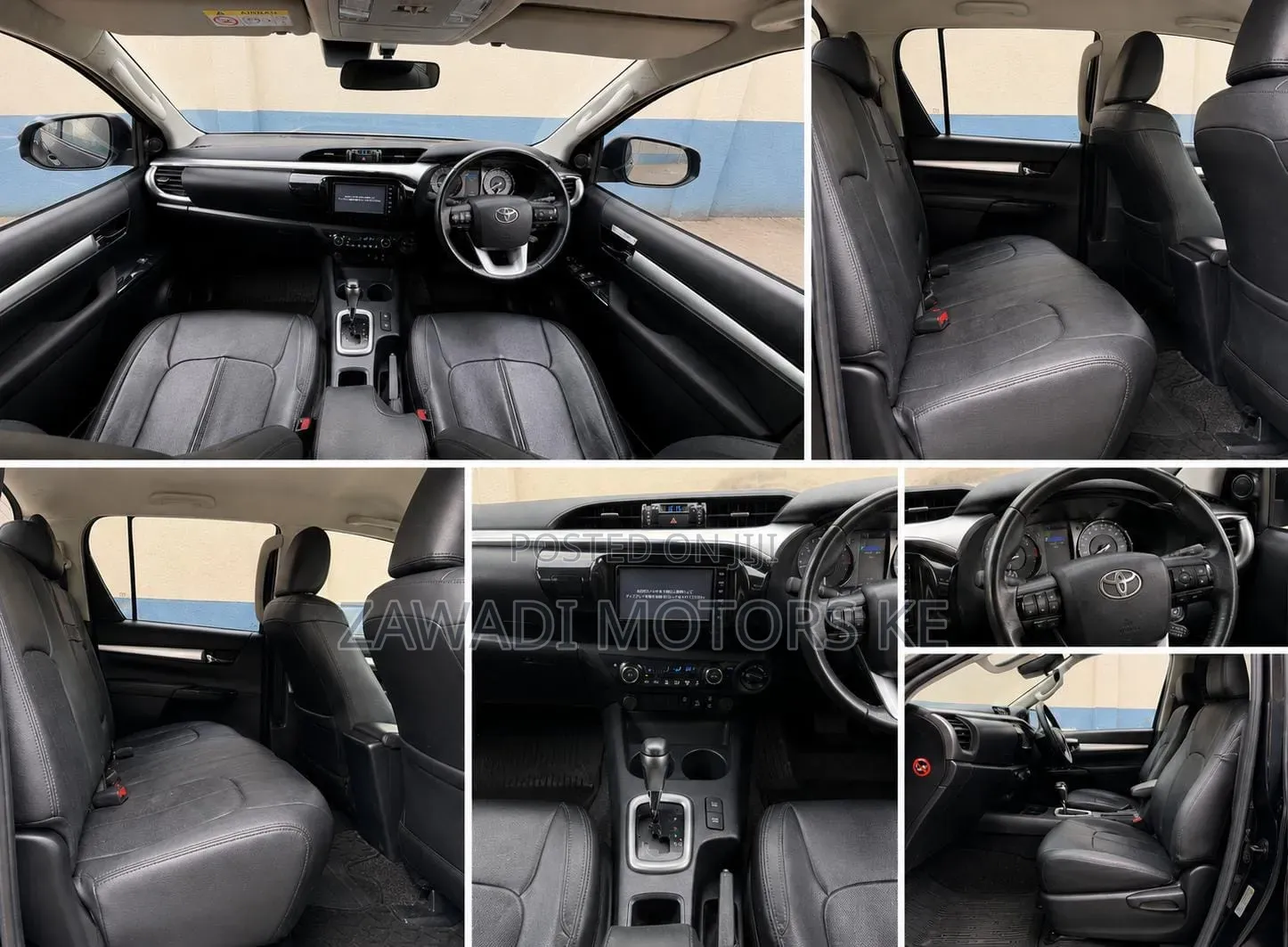 Toyota Hilux Revo Double Cab Deisel 2.4 AWD 2021 Black