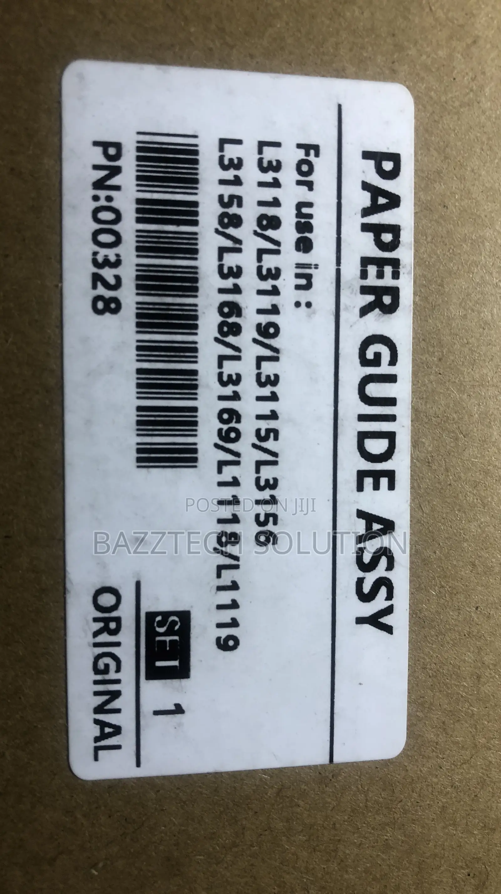 Paper Guide Assembly for Epson L3118,l3119,l315,l1119,l1118,l3169