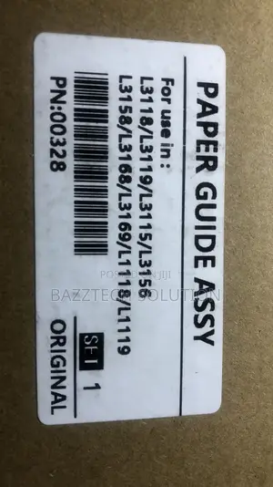 Paper Guide Assembly for Epson L3118,l3119,l315,l1119,l1118,l3169